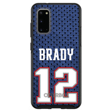 DistinctInk™ OtterBox Symmetry Series Case for Apple iPhone / Samsung Galaxy / Google Pixel - Brady 12 Jersey