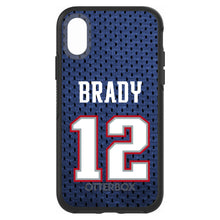 DistinctInk™ OtterBox Symmetry Series Case for Apple iPhone / Samsung Galaxy / Google Pixel - Brady 12 Jersey