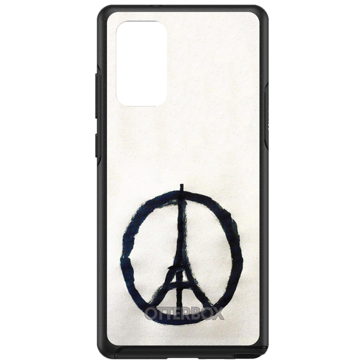 Paris Peace Symbol OtterBox Symmetry Case for iPhone & Galaxy, view 10