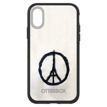 DistinctInk™ OtterBox Symmetry Series Case for Apple iPhone / Samsung Galaxy / Google Pixel - Paris Peace Symbol