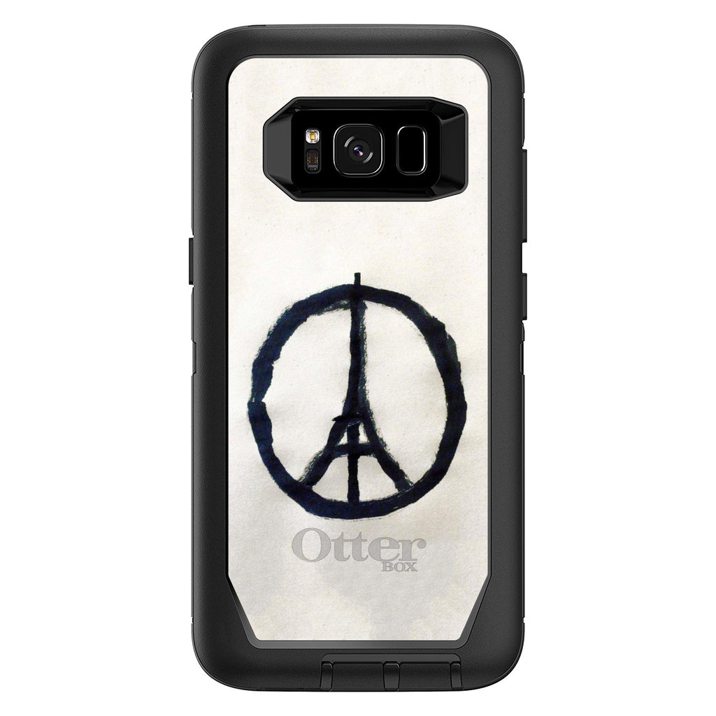 Paris Peace Symbol OtterBox Defender Case for iPhone & Galaxy, view 12