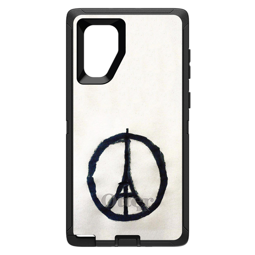 Paris Peace Symbol OtterBox Defender Case for iPhone & Galaxy, view 15