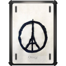 DistinctInk™ OtterBox Defender Series Case for Apple iPad / iPad Pro / iPad Air / iPad Mini - Paris Peace Symbol