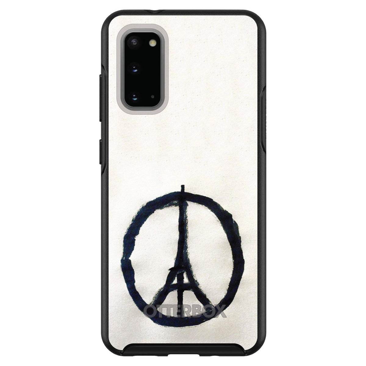 Paris Peace Symbol OtterBox Symmetry Case for iPhone & Galaxy, view 5