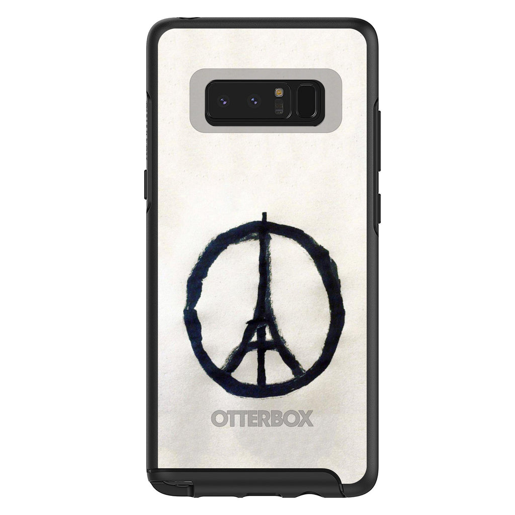 Paris Peace Symbol OtterBox Symmetry Case for iPhone & Galaxy, view 14