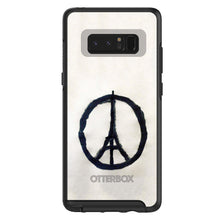 DistinctInk™ OtterBox Symmetry Series Case for Apple iPhone / Samsung Galaxy / Google Pixel - Paris Peace Symbol