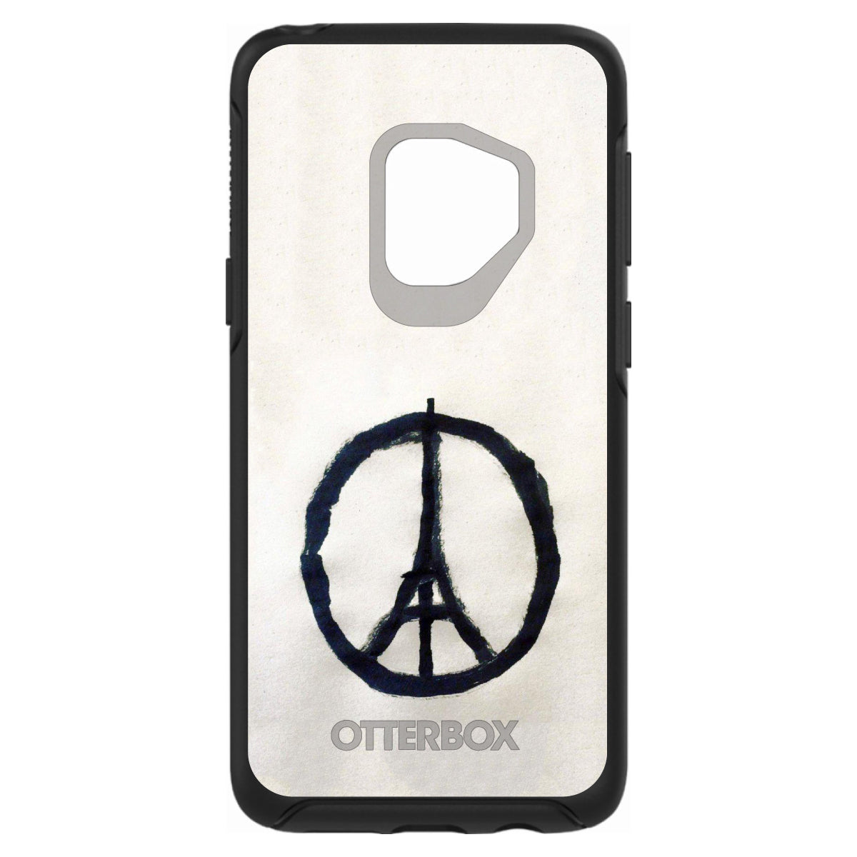 Paris Peace Symbol OtterBox Symmetry Case for iPhone & Galaxy, view 8