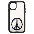 Paris Peace Symbol OtterBox Defender Case for iPhone & Galaxy, view 2