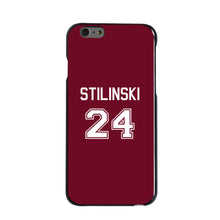 DistinctInk® Hard Plastic Snap-On Case for Apple iPhone or Samsung Galaxy - Stilinski 24