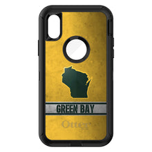 DistinctInk™ OtterBox Defender Series Case for Apple iPhone / Samsung Galaxy / Google Pixel - Green Bay Wisconsin