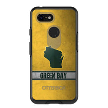 DistinctInk™ OtterBox Symmetry Series Case for Apple iPhone / Samsung Galaxy / Google Pixel - Green Bay Wisconsin