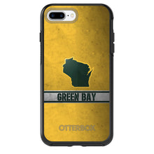 DistinctInk™ OtterBox Symmetry Series Case for Apple iPhone / Samsung Galaxy / Google Pixel - Green Bay Wisconsin