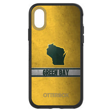 DistinctInk™ OtterBox Symmetry Series Case for Apple iPhone / Samsung Galaxy / Google Pixel - Green Bay Wisconsin