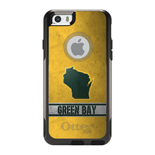 DistinctInk™ OtterBox Commuter Series Case for Apple iPhone or Samsung Galaxy - Green Bay Wisconsin