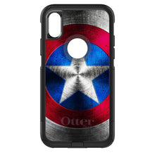 DistinctInk™ OtterBox Commuter Series Case for Apple iPhone or Samsung Galaxy - Red White Blue Shield