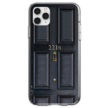 DistinctInk® Clear Shockproof Hybrid Case for Apple iPhone / Samsung Galaxy / Google Pixel - 221b Baker Street