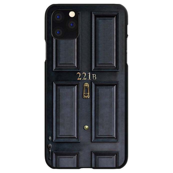 DistinctInk® Hard Plastic Snap-On Case for Apple iPhone or Samsung Galaxy - 221b Baker Street