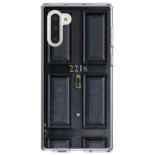 DistinctInk® Clear Shockproof Hybrid Case for Apple iPhone / Samsung Galaxy / Google Pixel - 221b Baker Street