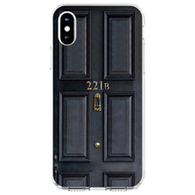 DistinctInk® Clear Shockproof Hybrid Case for Apple iPhone / Samsung Galaxy / Google Pixel - 221b Baker Street
