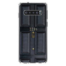 DistinctInk® Clear Shockproof Hybrid Case for Apple iPhone / Samsung Galaxy / Google Pixel - 221b Baker Street