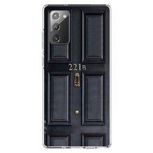 DistinctInk® Clear Shockproof Hybrid Case for Apple iPhone / Samsung Galaxy / Google Pixel - 221b Baker Street