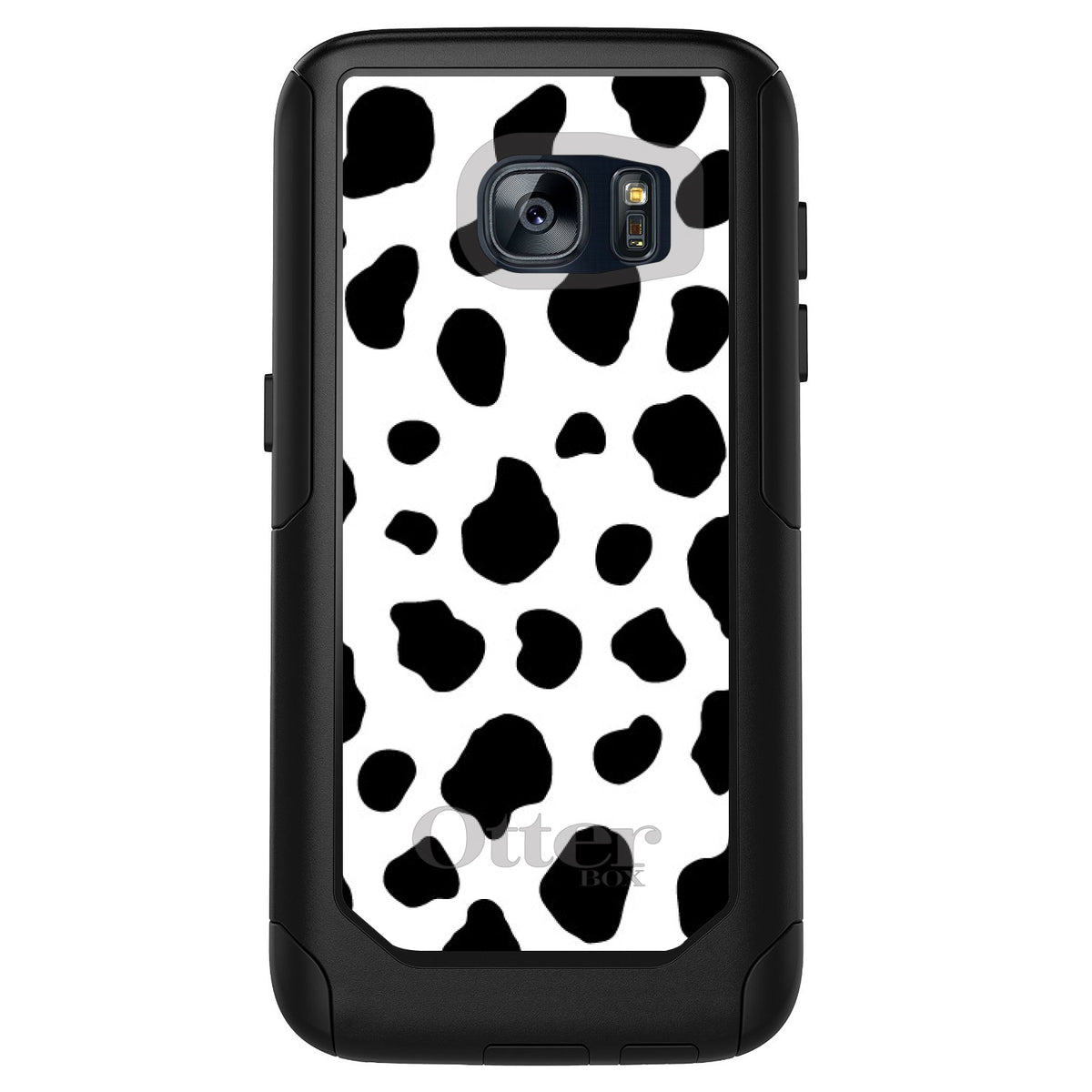 Black White Cow Dalmatian Spots OtterBox Commuter Case for iPhone & Galaxy, view 11