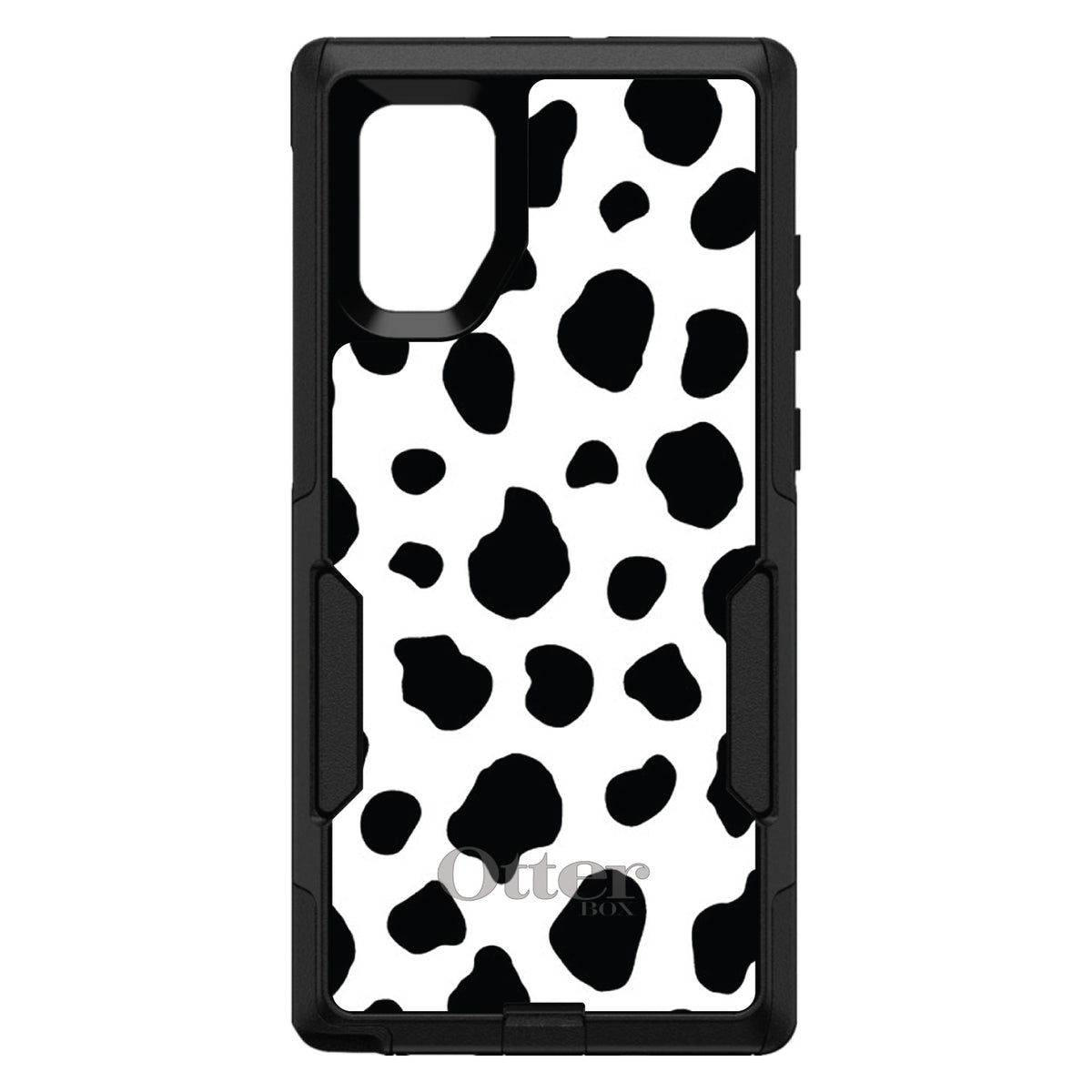 Black White Cow Dalmatian Spots OtterBox Commuter Case for iPhone & Galaxy, view 14