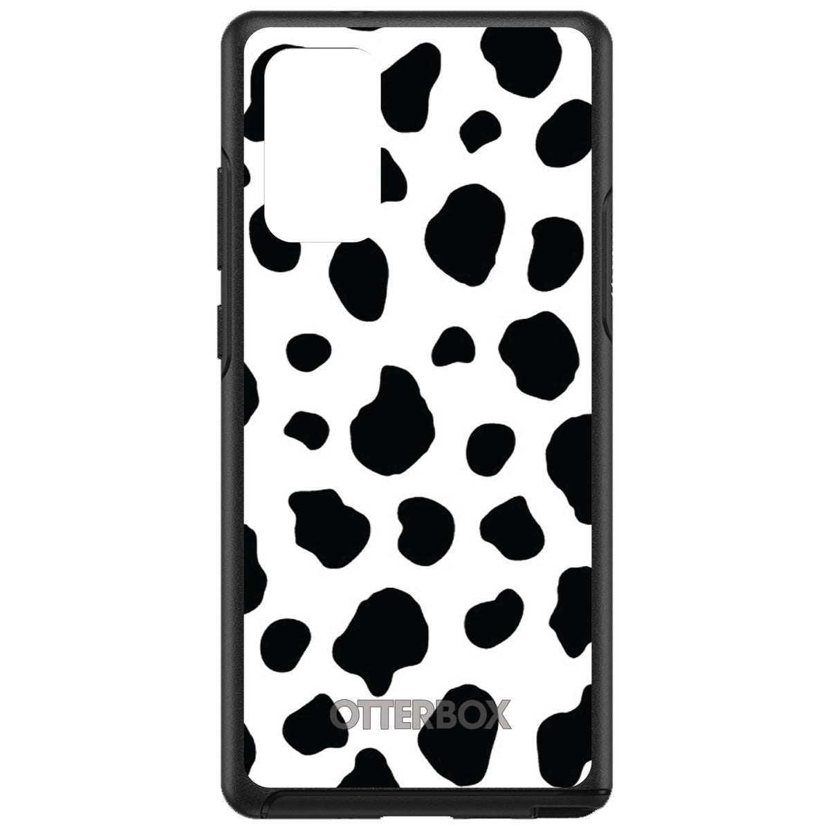 Black White Cow Dalmatian Spots OtterBox Symmetry Case for iPhone & Galaxy, view 10