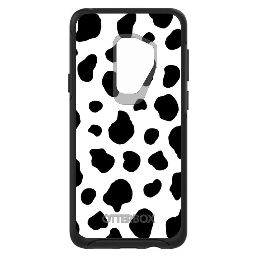 Black White Cow Dalmatian Spots OtterBox Symmetry Case for iPhone & Galaxy, view 9