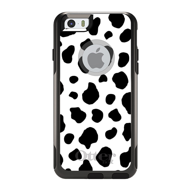 Black White Cow Dalmatian Spots OtterBox Commuter Case for iPhone & Galaxy, view 4