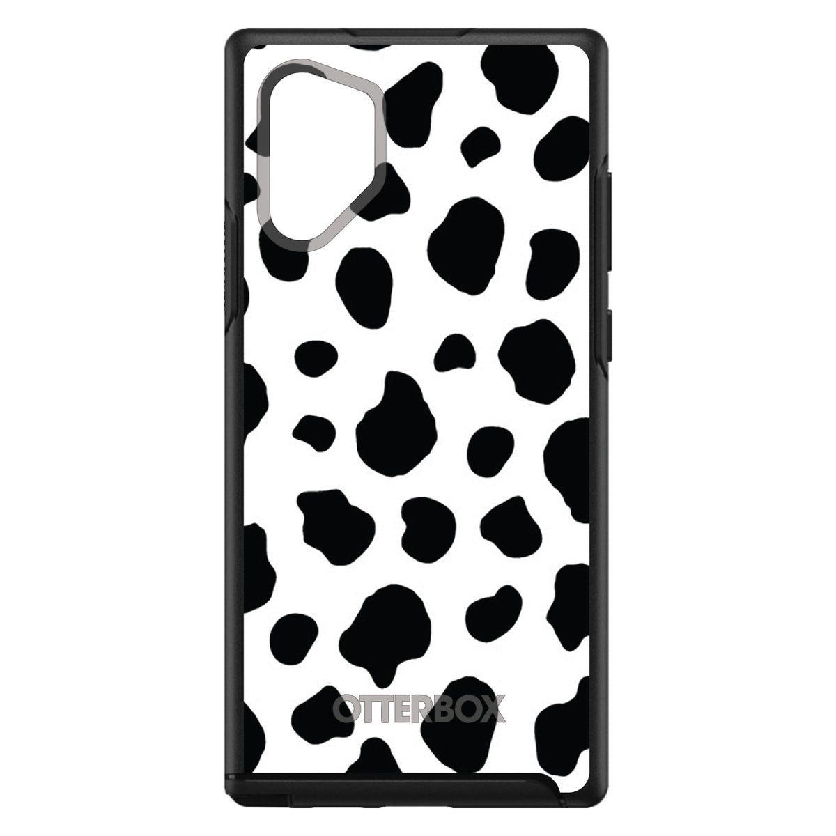 Black White Cow Dalmatian Spots OtterBox Symmetry Case for iPhone & Galaxy, view 12