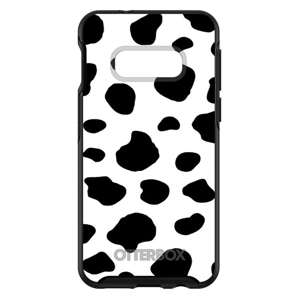 Black White Cow Dalmatian Spots OtterBox Symmetry Case for iPhone & Galaxy, view 7