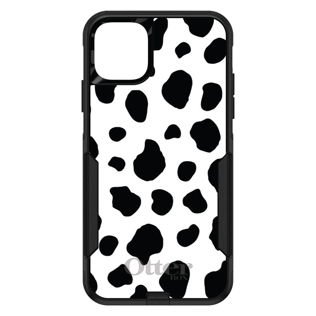 Black White Cow Dalmatian Spots OtterBox Commuter Case for iPhone & Galaxy, view 2