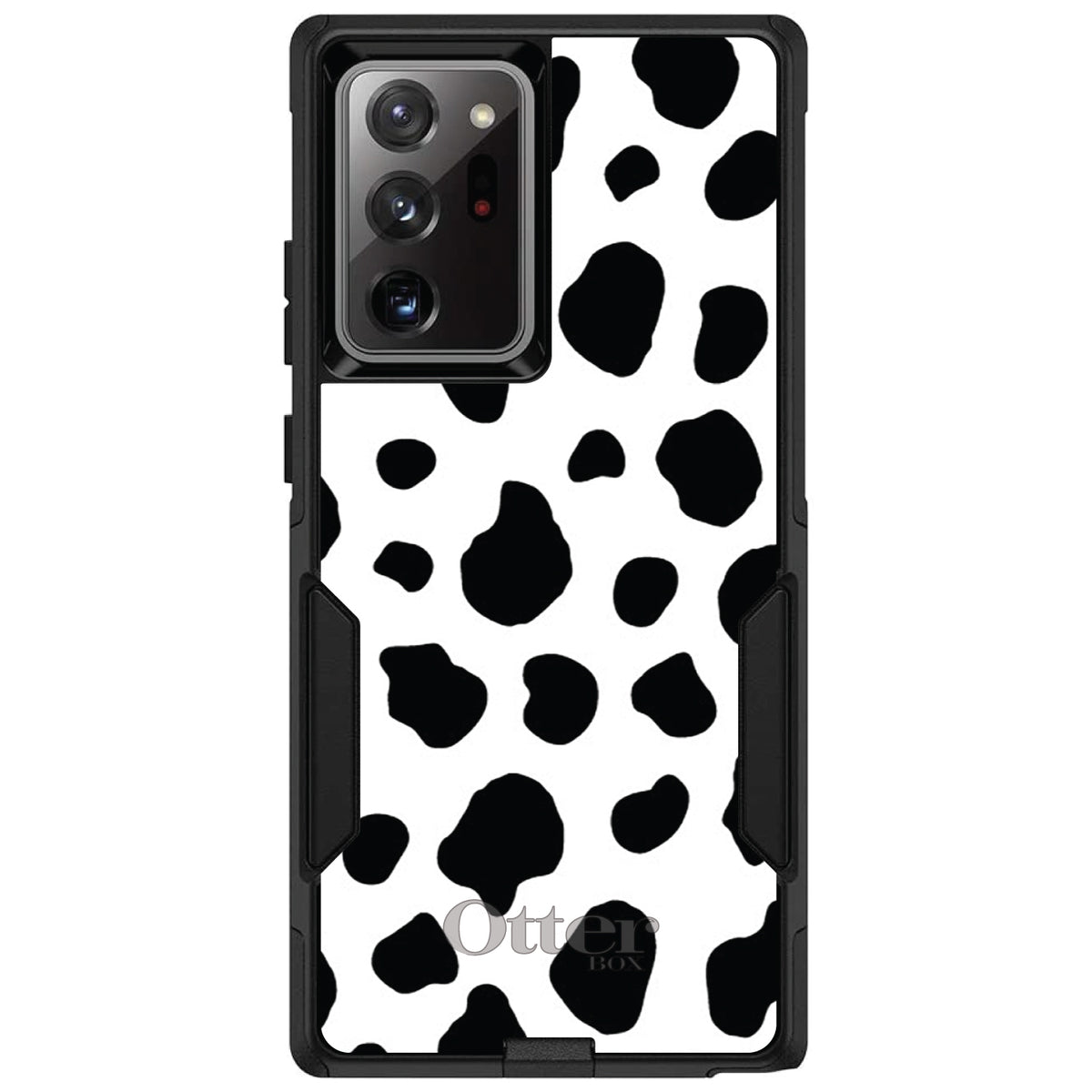 Black White Cow Dalmatian Spots OtterBox Commuter Case for iPhone & Galaxy, view 12