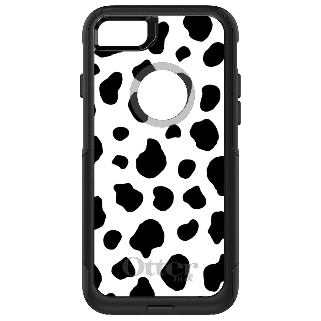 Black White Cow Dalmatian Spots OtterBox Commuter Case for iPhone & Galaxy