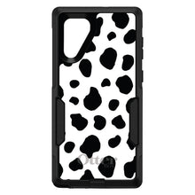 DistinctInk™ OtterBox Commuter Series Case for Apple iPhone or Samsung Galaxy - Black White Cow Dalmatian Spots