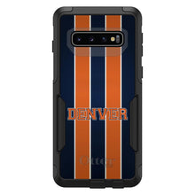 DistinctInk™ OtterBox Commuter Series Case for Apple iPhone or Samsung Galaxy - Orange Navy Broncos