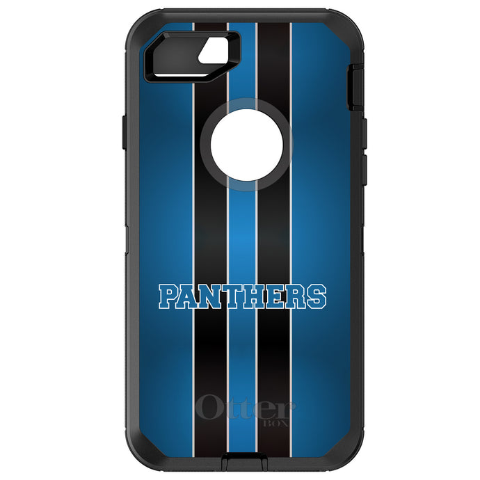 DistinctInk™ OtterBox Defender Series Case for Apple iPhone / Samsung Galaxy / Google Pixel - Blue Black Panthers