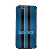 DistinctInk® Hard Plastic Snap-On Case for Apple iPhone or Samsung Galaxy - Blue Black Panthers
