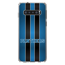 DistinctInk® Clear Shockproof Hybrid Case for Apple iPhone / Samsung Galaxy / Google Pixel - Blue Black Panthers
