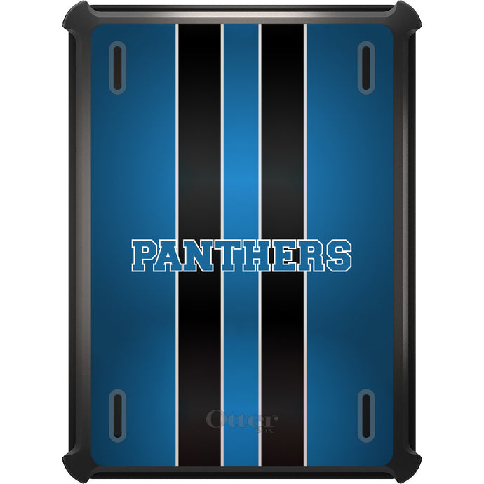 DistinctInk™ OtterBox Defender Series Case for Apple iPad / iPad Pro / iPad Air / iPad Mini - Blue Black Panthers