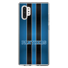DistinctInk® Clear Shockproof Hybrid Case for Apple iPhone / Samsung Galaxy / Google Pixel - Blue Black Panthers