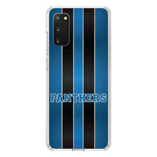 DistinctInk® Clear Shockproof Hybrid Case for Apple iPhone / Samsung Galaxy / Google Pixel - Blue Black Panthers
