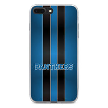 DistinctInk® Clear Shockproof Hybrid Case for Apple iPhone / Samsung Galaxy / Google Pixel - Blue Black Panthers