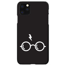 DistinctInk® Hard Plastic Snap-On Case for Apple iPhone or Samsung Galaxy - Potter-inspired Glasses