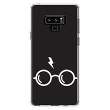 DistinctInk® Clear Shockproof Hybrid Case for Apple iPhone / Samsung Galaxy / Google Pixel - Potter-inspired Glasses