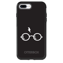 DistinctInk™ OtterBox Symmetry Series Case for Apple iPhone / Samsung Galaxy / Google Pixel - Potter-inspired Glasses