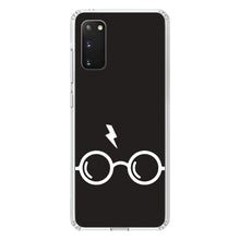 DistinctInk® Clear Shockproof Hybrid Case for Apple iPhone / Samsung Galaxy / Google Pixel - Potter-inspired Glasses
