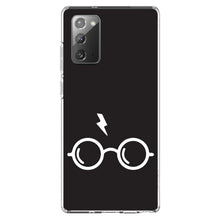 DistinctInk® Clear Shockproof Hybrid Case for Apple iPhone / Samsung Galaxy / Google Pixel - Potter-inspired Glasses
