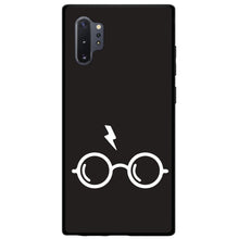 DistinctInk® Hard Plastic Snap-On Case for Apple iPhone or Samsung Galaxy - Potter-inspired Glasses